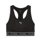 Топ женский Puma 4KEEPS ELASTIC BRA - P черного цвета 52531951