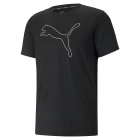 Футболка мужская Puma PERFORMANCE CAT TEE M черного цвета