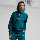 Худі чоловіче Puma CLASSICS+ Relaxed Hoodie Cold Green