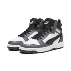 Кросівки чоловічі Puma Rebound v6 White-Black-Shadow Gray