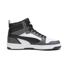 Кросівки чоловічі Puma Rebound v6 White-Black-Shadow Gray