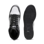 Кросівки чоловічі Puma Rebound v6 White-Black-Shadow Gray