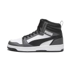 Кросівки чоловічі Puma Rebound v6 White-Black-Shadow Gray