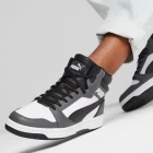 Кросівки чоловічі Puma Rebound v6 White-Black-Shadow Gray