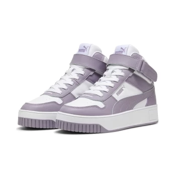 Кросівки жіночі Puma Carina Street Mid White-Pale Plum