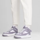 Кроссовки женские Puma Carina Street Mid White-Pale Plum