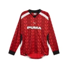 Лонгслив PUMA FOOTBALL JERSEY Intense Red-AOP Unisex красного цвета