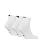 Шкарпетки (3 пари) PUMA UNISEX QUARTER PLAIN 3P white