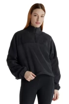 Кофта жіноча New Balance Polar Fleece HZ чорного кольору