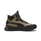 Кроссовки высокие мужские PUMA Trinity Mid Hybrid L Oak Branch-PUMA Black-Sand Dune-Haute Coffee