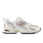 Кроссовки New Balance 530 Unisex бело-бордового цвета New Balance 530 Unisex