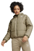 Куртка женская PUMA Classics Padded Jacket бежевого цвета