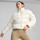 Куртка женская PUMA Shiny Puffer Jacket Alpine Snow