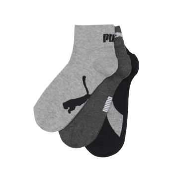 Шкарпетки (3 пари) PUMA UNISEX LIFESTYLE QUARTE black / white