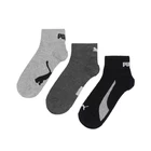 Шкарпетки (3 пари) PUMA UNISEX LIFESTYLE QUARTE black / white