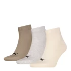 Шкарпетки (3 пари) PUMA UNISEX QUARTER PLAIN 3P sand combo