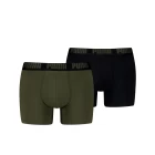 Спідня білизна PUMA MEN EVERYDAY BASIC BOXER cірого / чорного кольору