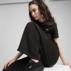 Штаны спортивные женские PUMA HER Pants черного цвета