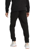 Штаны мужские спортивные PUMA ESS ELEVATED Sweatpants черного цвета