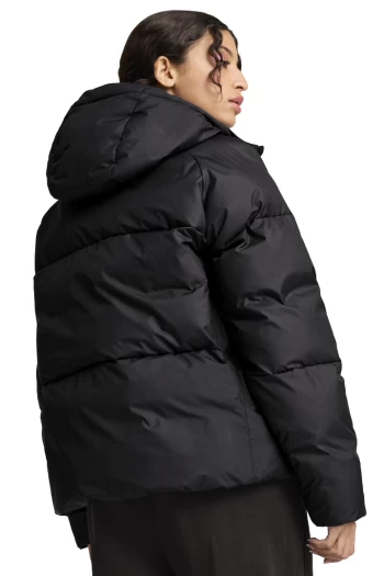 Куртка жіноча PUMA Poly Puffer Jacket чорного кольору