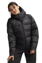 Куртка жіноча PUMA Poly Puffer Jacket чорного кольору