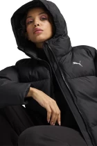 Куртка женская PUMA Poly Puffer Jacket черного цвета PUMA Poly Puffer Jacket черного цвета