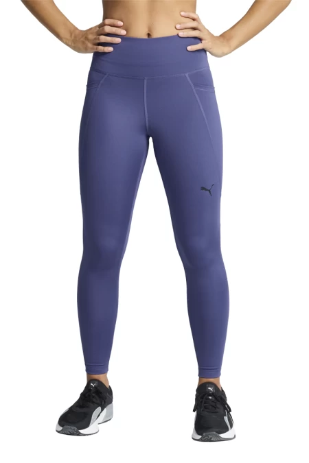 Легінси жіночі PUMA W TAD ESSENTIAL TIGHT HW 7/8 Blue Crystal синього кольору