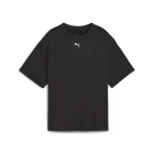 Футболка жіноча PUMA TAD ESSENTIAL RELAXED TEE чорного кольору