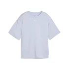 Футболка жіноча PUMA TAD ESSENTIAL RELAXED TEE Cool Weather бузкового кольору