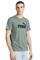 Футболка чоловіча PUMA ESS No. 1 Logo Tee Green Moon м'ятного кольору