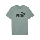 Футболка чоловіча PUMA ESS No. 1 Logo Tee Green Moon м'ятного кольору