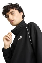 Спортивний костюм чоловічий PUMA Woven Piping Tracksuit чорного кольору