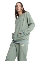 Спортивний костюм жіночий PUMA Relaxed Sweat Suit TR cl Green Moon м'ятного кольору