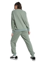 Спортивний костюм жіночий PUMA Relaxed Sweat Suit TR cl Green Moon м'ятного кольору