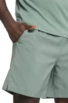 Спортивные шорты мужские PUMA TAD ESSENTIALS 7' Wven Short Green Moon мятного цвета