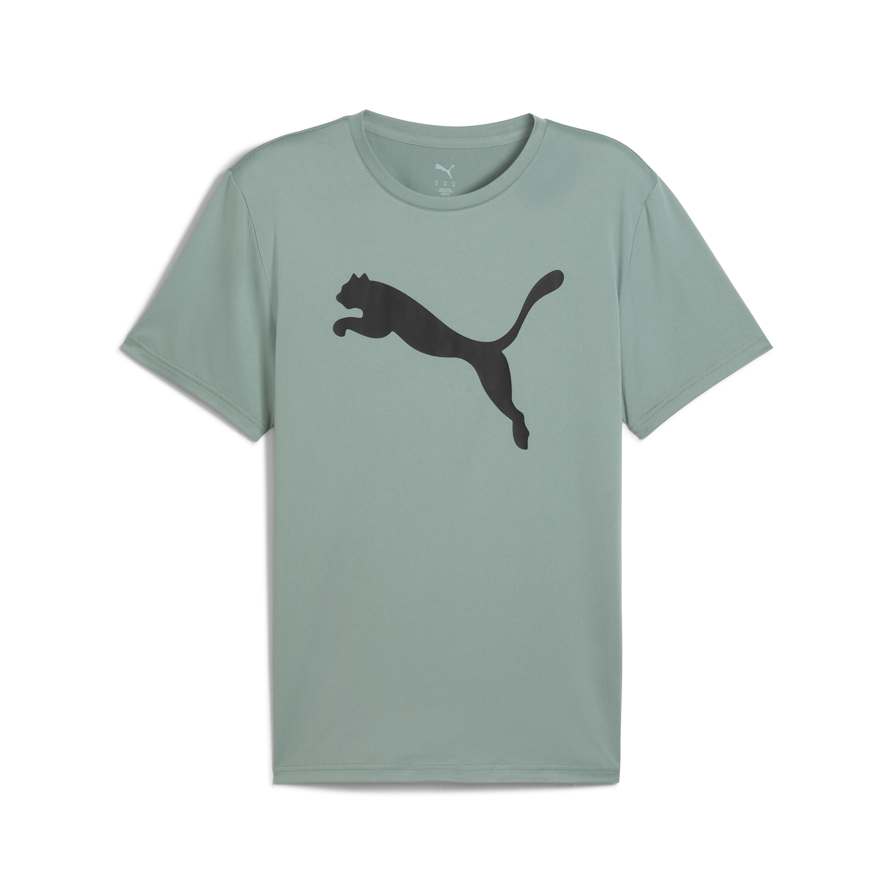 mi_chan.　1116 Футболка чоловіча PUMA M TAD ESS Solid Cat Tee CF Green Moon