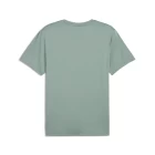 Футболка чоловіча PUMA M TAD ESS Solid Cat Tee CF Green Moon м'ятного кольору