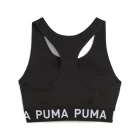 Топ PUMA 4KEEPS ELASTIC BRA - P чорного кольору