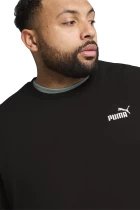 Світшот чоловічий PUMA ESS Small No. 1 Logo Crew чорного кольору