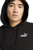 Худи мужское PUMA ESS TAPE Full-Zip Hoodie черного цвета