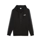 Худи мужское PUMA ESS TAPE Full-Zip Hoodie черного цвета