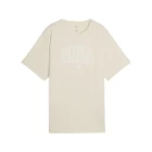 Футболка женская PUMA PUMA CLASS Relaxed Tee Alpine Snow молочного цвета