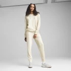 Спортивні штани жіночі PUMA PUMA CLASS Sweatpants Alpine Snow молочного кольору