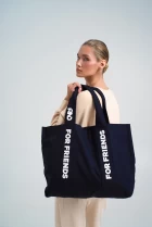 Шопер FRND FOR FRIENDS Shopper Bag черного цвета