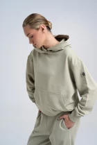 Худи FRND FOR FRIENDS Real hoodie оливкового цвета