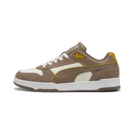 Кросівки чоловічі PUMA RBD Game Low SD Warm White-Totally Taupe-Archive Gold