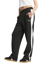 Спортивные штаны женские PUMA T7 ALWAYS ON Straight Pants черного цвета