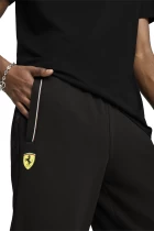 Спортивные штаны мужские PUMA Ferrari Race Sweatpants черного цвета