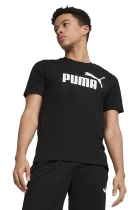 Футболка мужская PUMA ESS No. 1 Logo Tee черного цвета