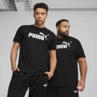 Футболка мужская PUMA ESS No. 1 Logo Tee черного цвета